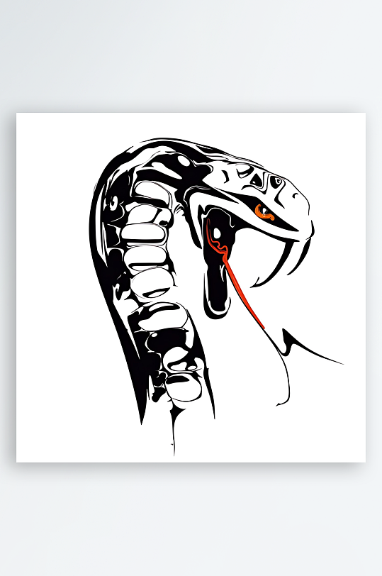 眼镜蛇矢量设计素材-众图网