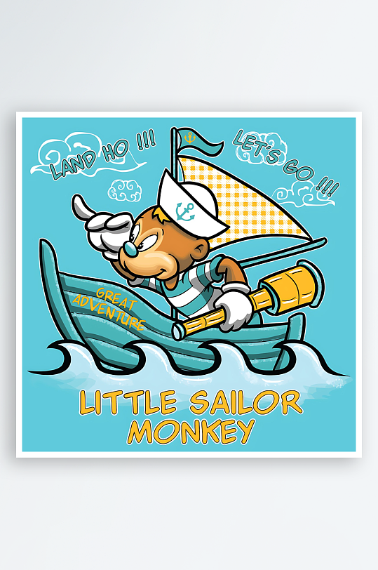 T恤图案矢量设计素材-众图网