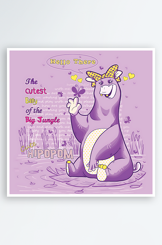 T恤图案矢量设计素材-众图网