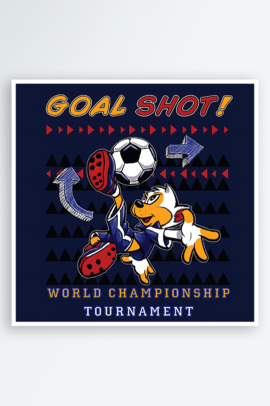 T恤图案矢量设计素材-众图网