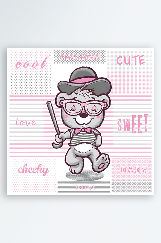 T恤设计服装图案设计-众图网