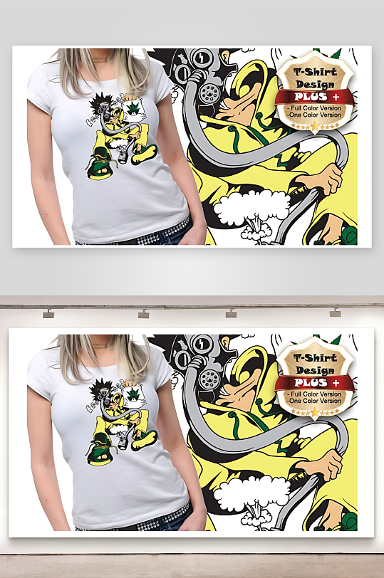 T恤设计服装图案设计-众图网