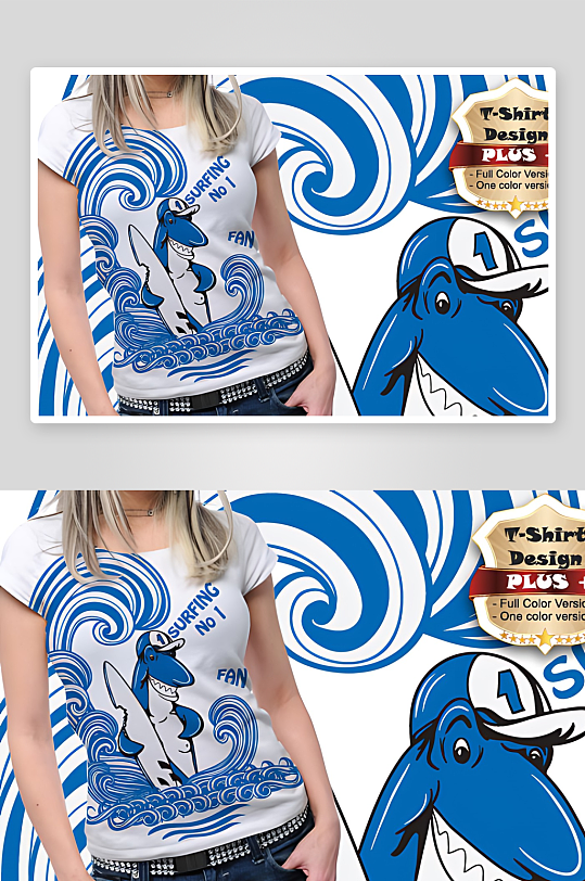 T恤设计服装图案设计-众图网