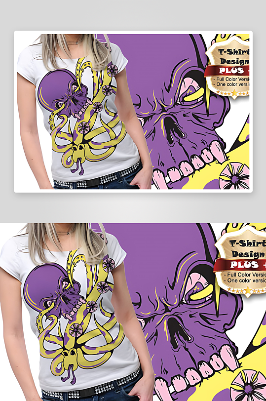 T恤设计服装图案设计-众图网