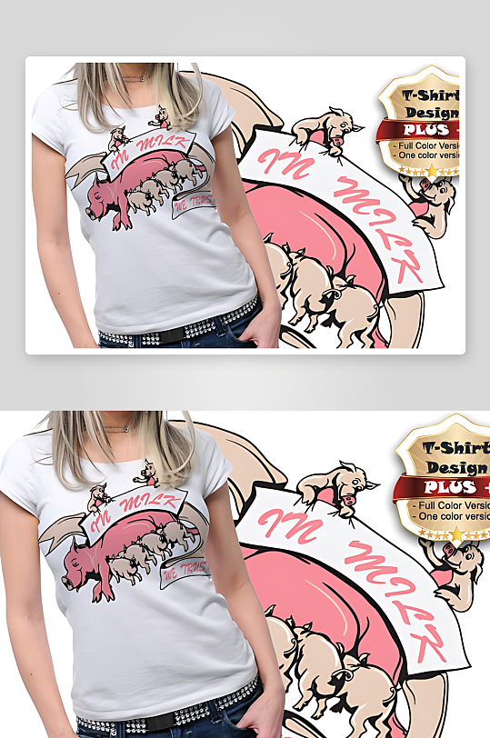 T恤设计服装图案设计-众图网