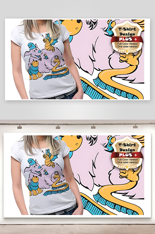 T恤设计服装图案设计-众图网