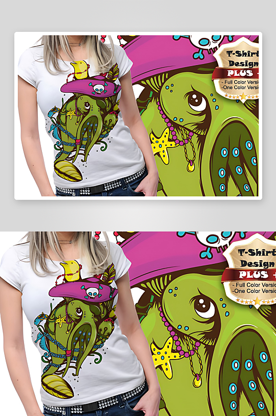 T恤设计服装图案设计-众图网