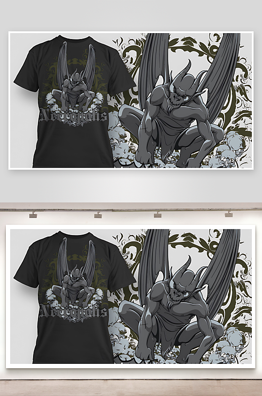 T恤设计服装图案设计-众图网