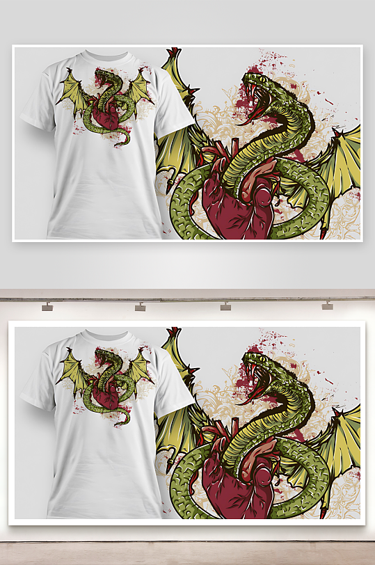 T恤设计服装图案设计-众图网