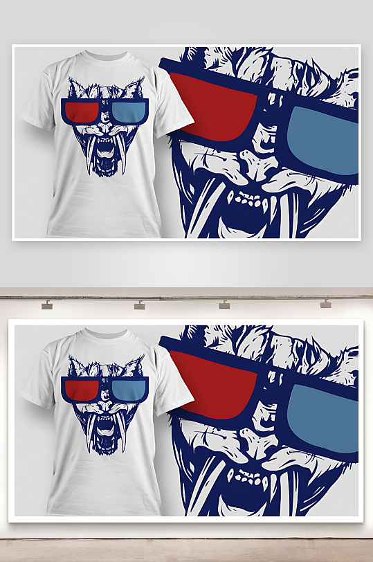 T恤设计服装图案设计-众图网