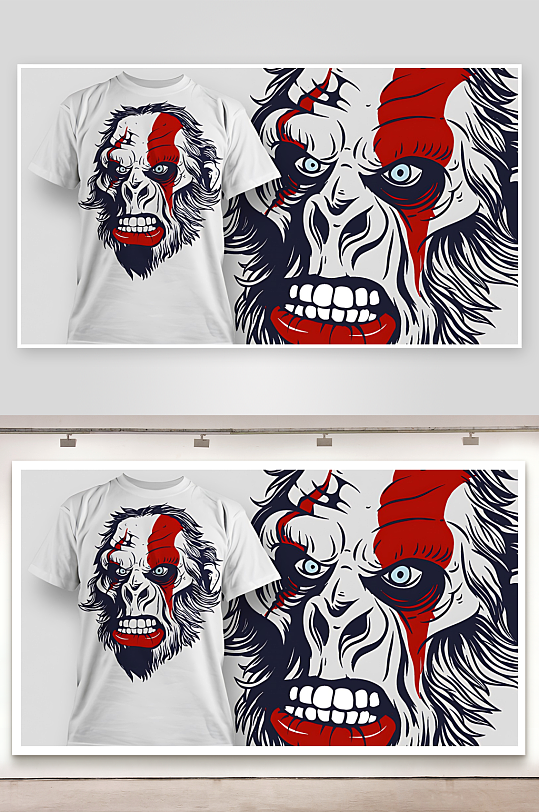 T恤设计服装图案设计-众图网