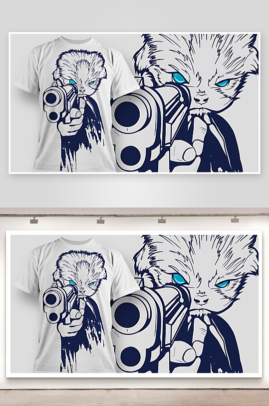 T恤设计服装图案设计-众图网