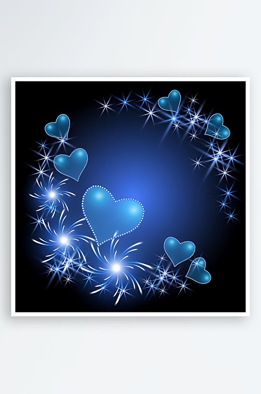 爱心矢量设计素材-众图网