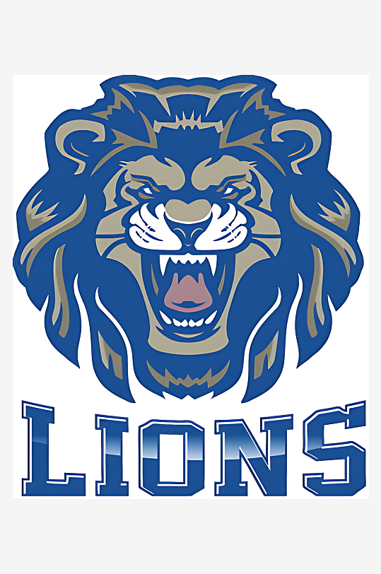 狮子矢量设计素材-众图网