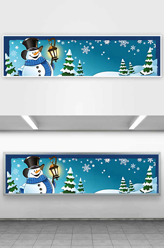 雪人矢量设计素材-众图网