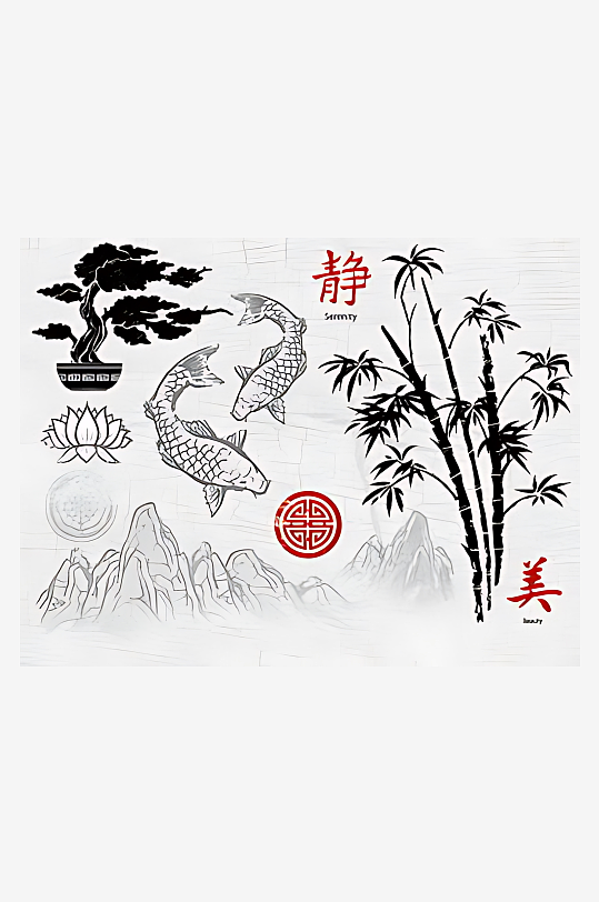 狮子矢量设计素材-众图网