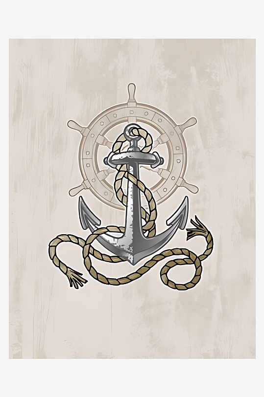 船锚矢量设计素材-众图网