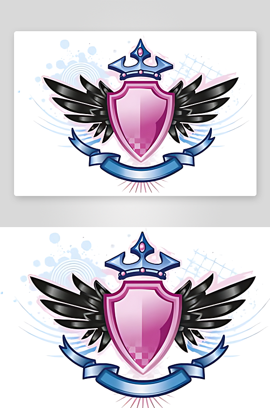 欧美风格图标徽章-众图网