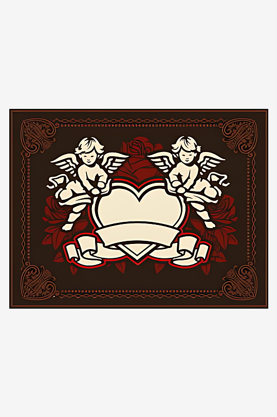 爱心矢量设计素材-众图网