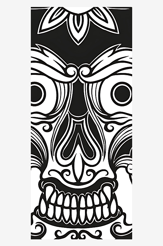 欧美摇滚图案T恤图案-众图网