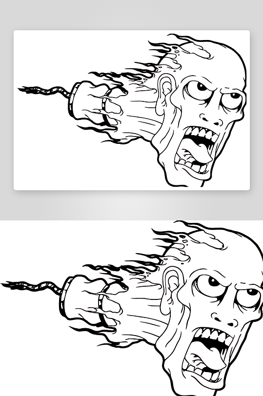 欧美摇滚图案T恤图案-众图网