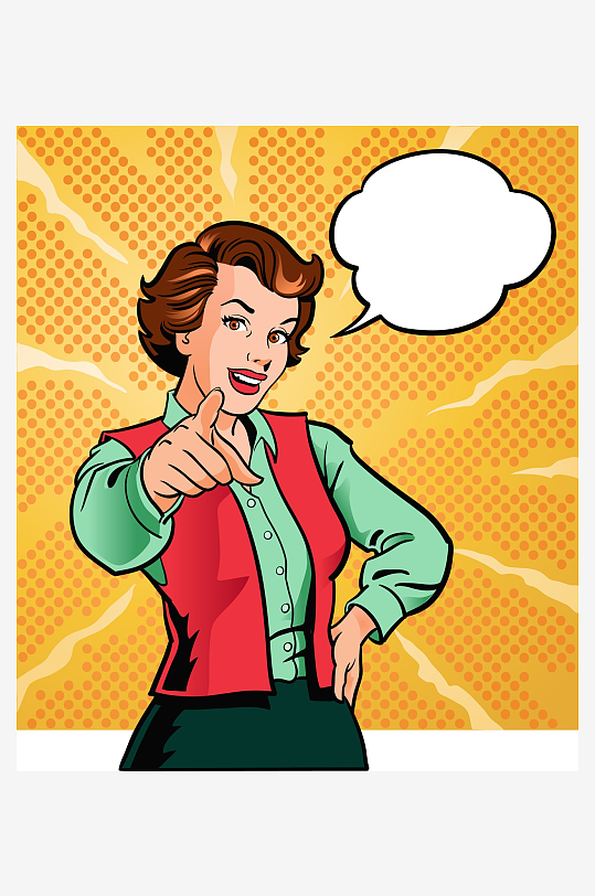 欧美生活人物设计素材-众图网