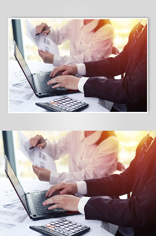 企業(yè)人物開會(huì)工作筆記本攝影圖照片