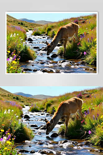 小鹿数字艺术AI春天风景MP4视频