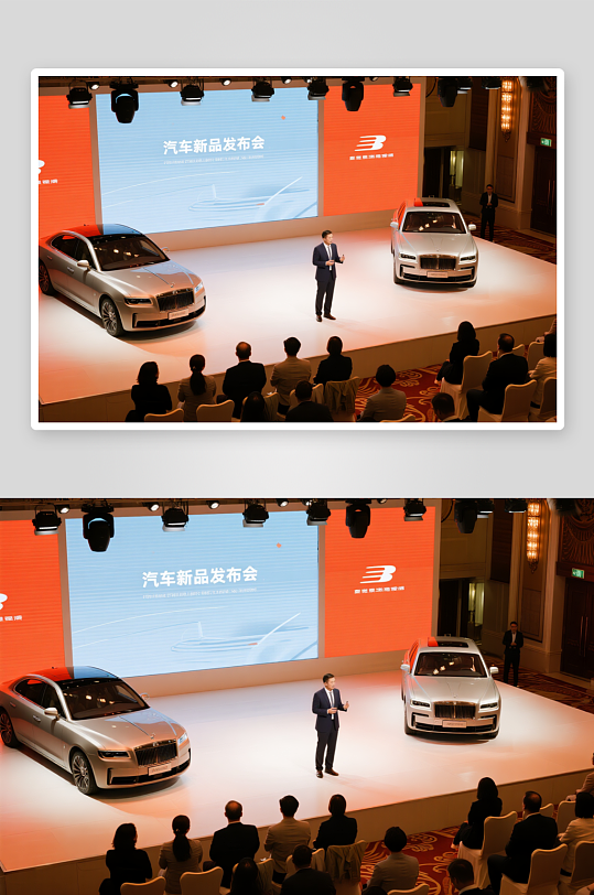 企业新品发布会会议人物摄影图-众图网
