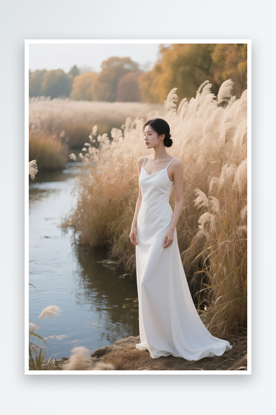 白露二十四节气人物摄影图-众图网