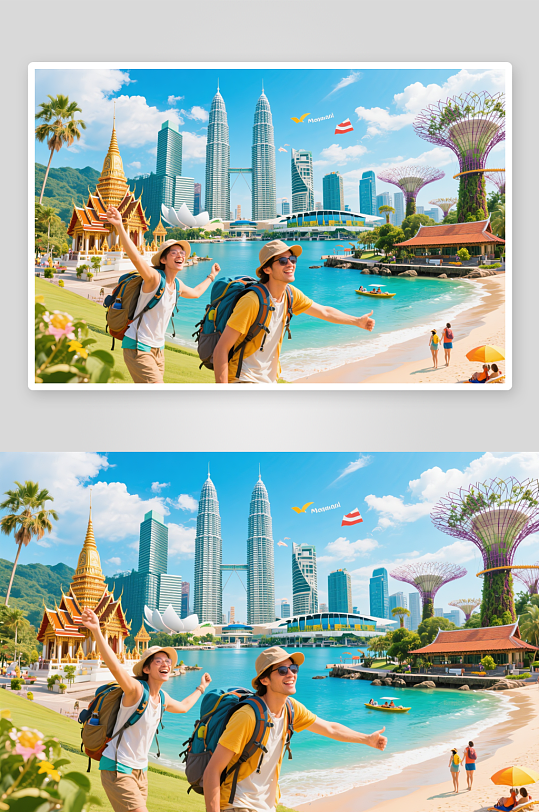 十一國(guó)慶節(jié)著名景點(diǎn)旅游人物攝影圖
