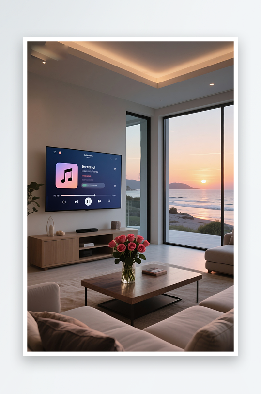 电视机显示屏产品摄影图-众图网