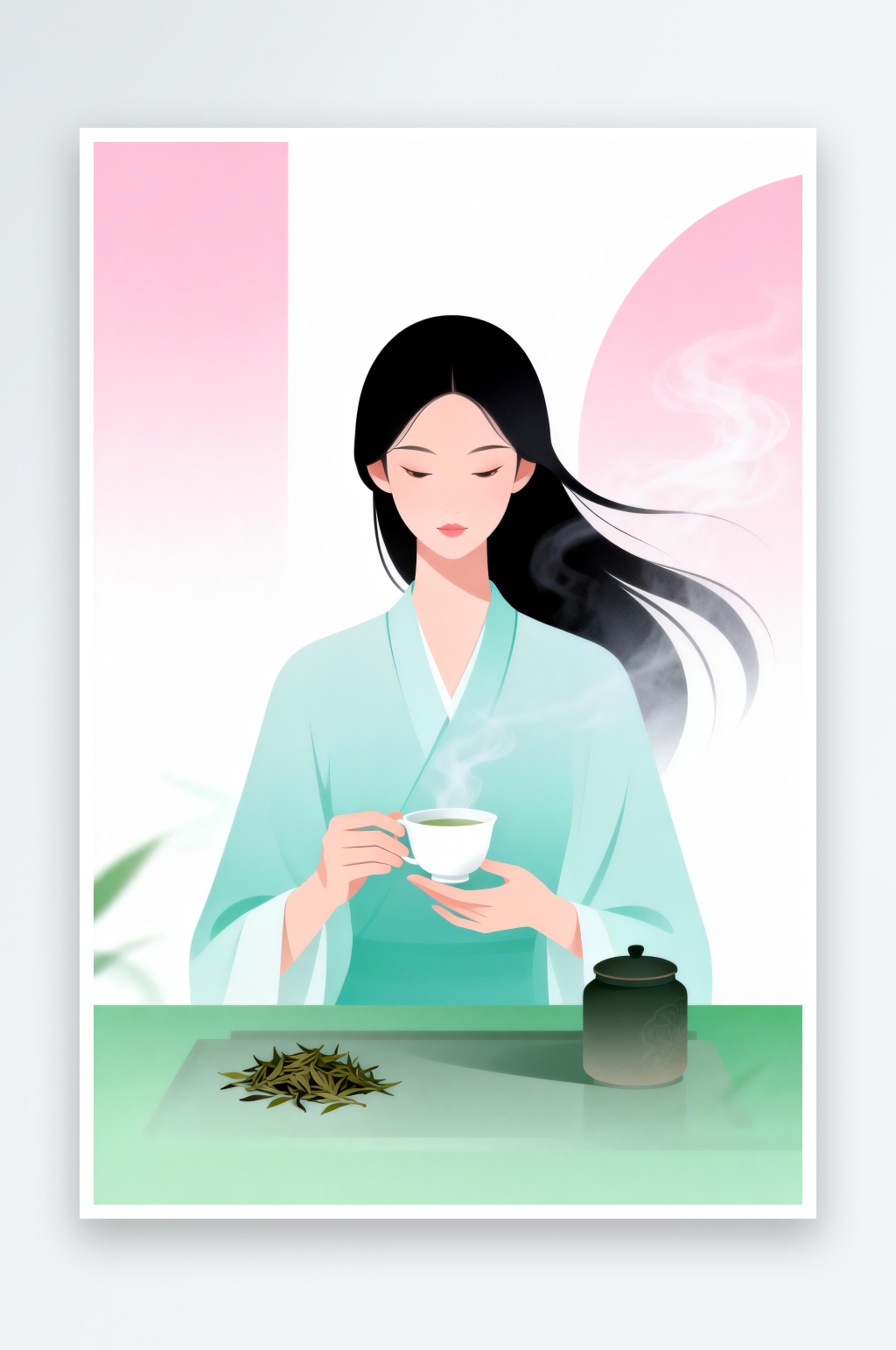 春茶茶叶茶文化插画素材_春茶茶叶茶文化插画模板_春茶茶叶茶文化插画设计图片免费下载-众图网