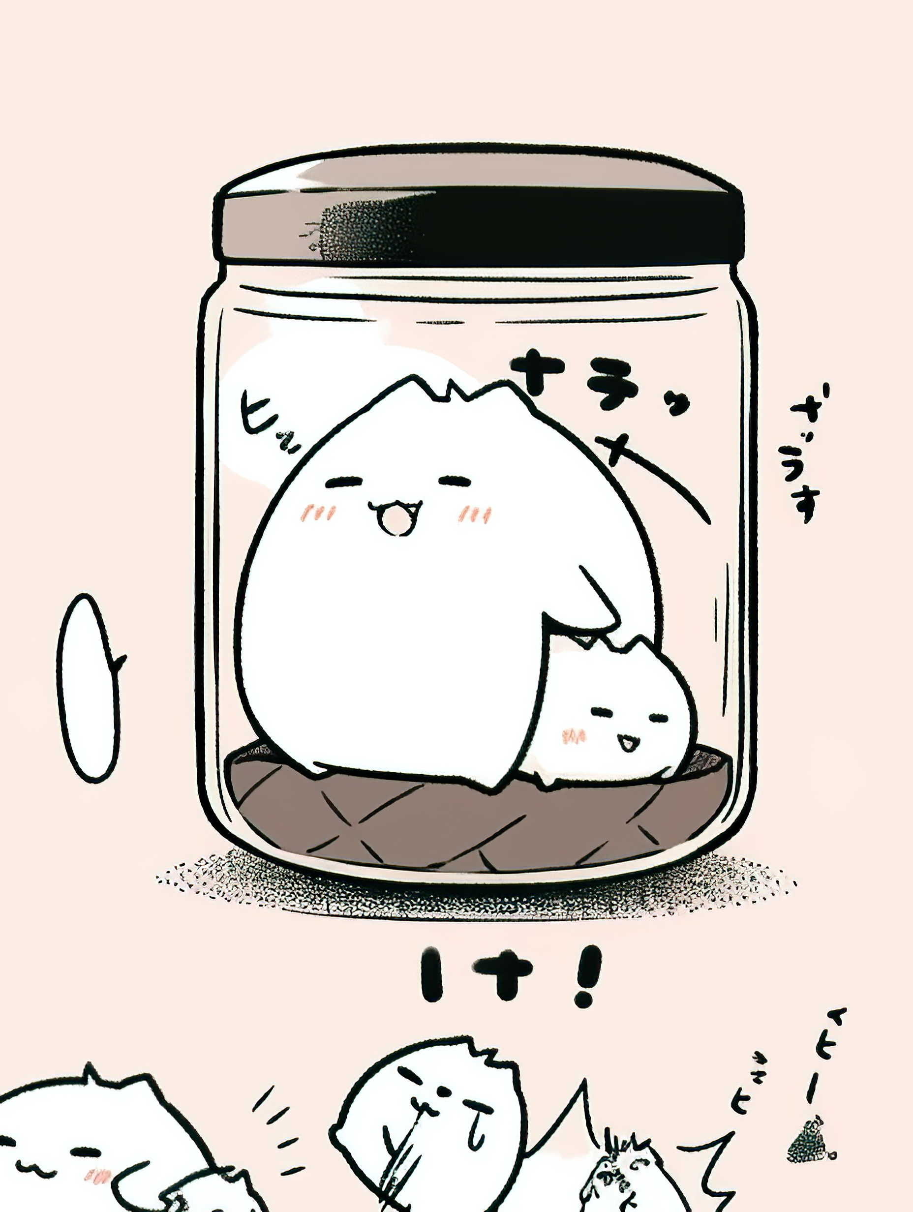 Q版儿童画萌物简笔画素材