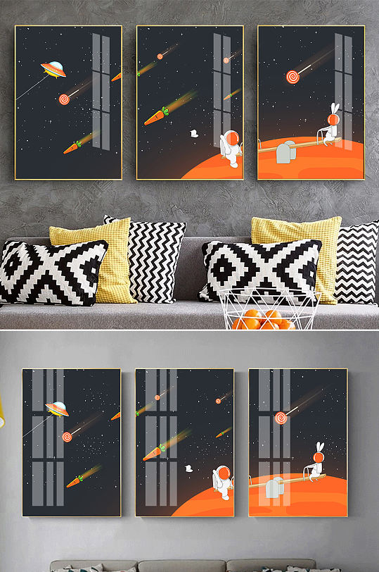 太空儿童装饰画立即下载抽象遨游太空儿童装饰画立即下载现代宇宙宇航