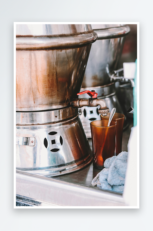 不锈钢蒸煮设备特写-众图网