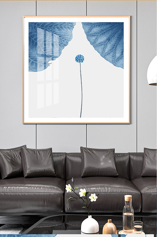 中式水墨简约装饰画