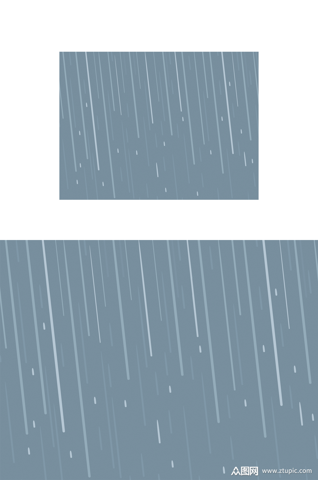 下雨的线条eps设计素材