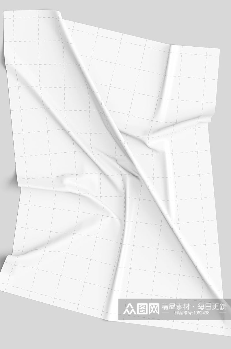 褶皱纸张效果纸张效果纸纹丝绸背景素材