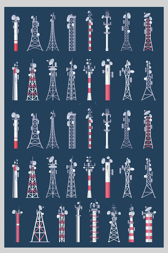 卫星5g基站信号天文台