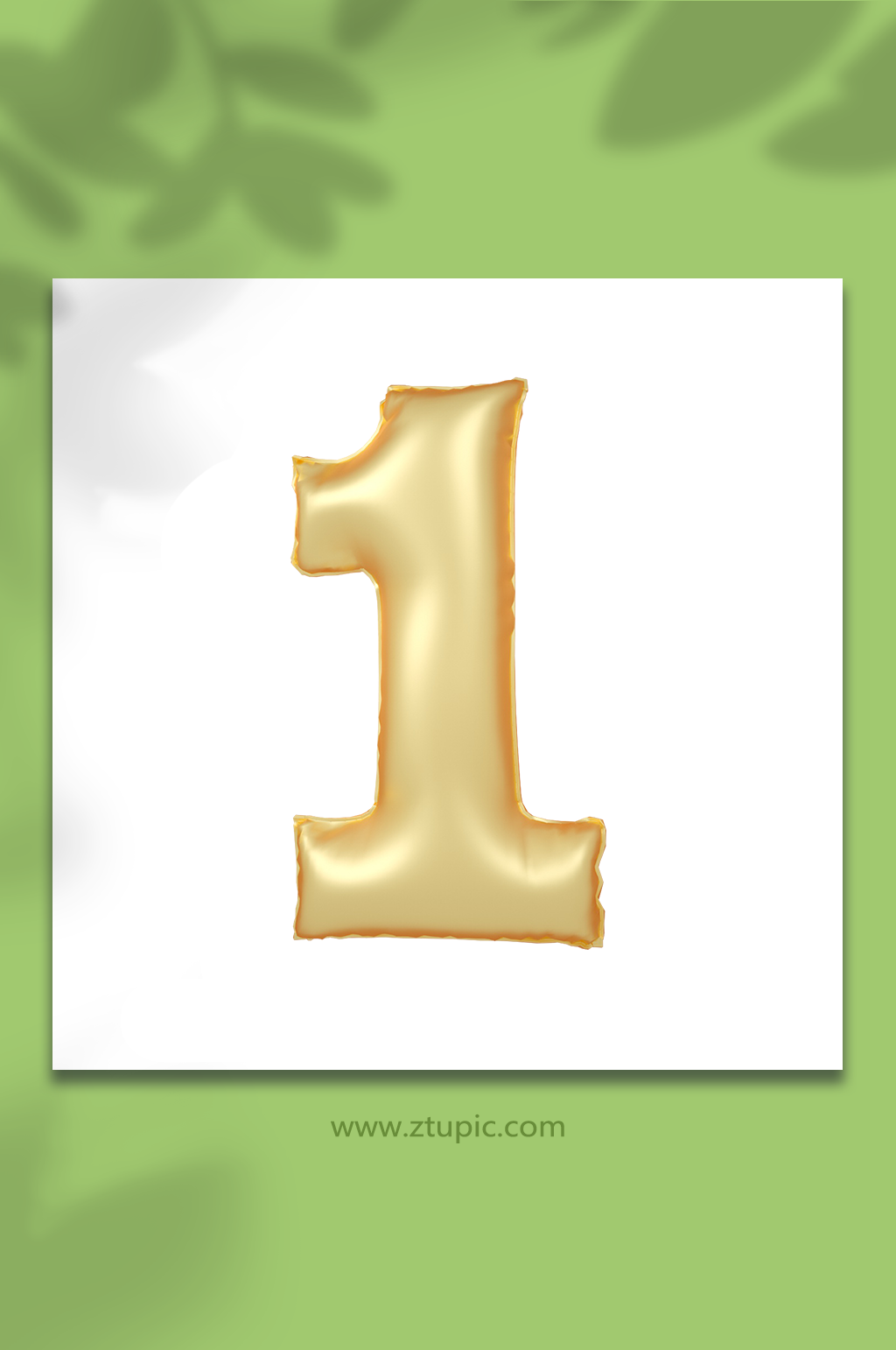 C4D字体设计PNG免抠元素立体字模型1素材