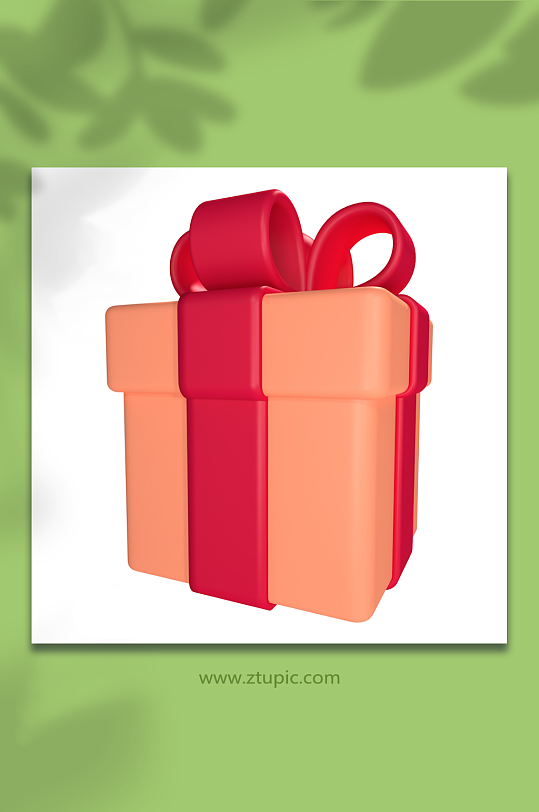 3D双十一礼物盒C4D模型PNG免抠元素-众图网