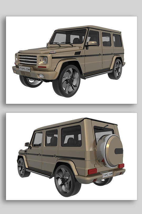 3D汽车C4D模型PNG免抠元素
