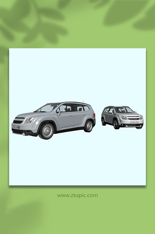 3D汽车C4D模型PNG免抠元素-众图网