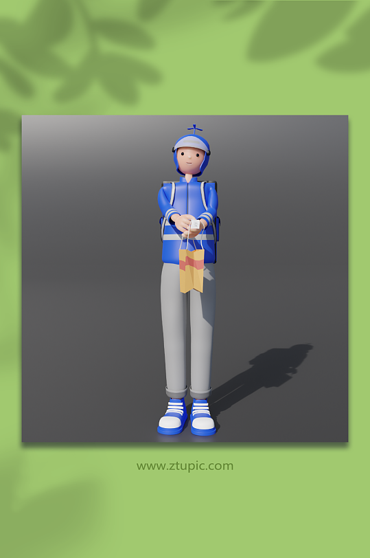 3D五一劳动节模型PNG免抠元素-众图网