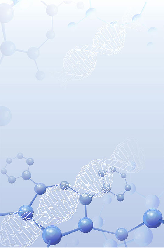 淡蓝色科技分子医疗背景