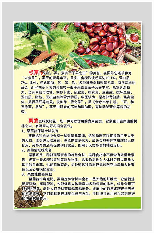 板栗美味板栗新鲜板栗