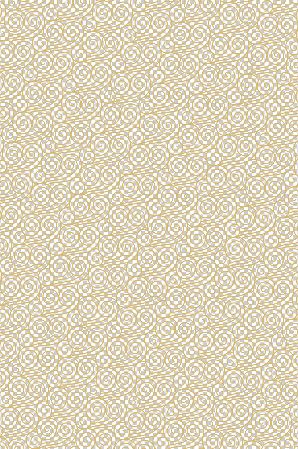 黄色祥云底纹背景