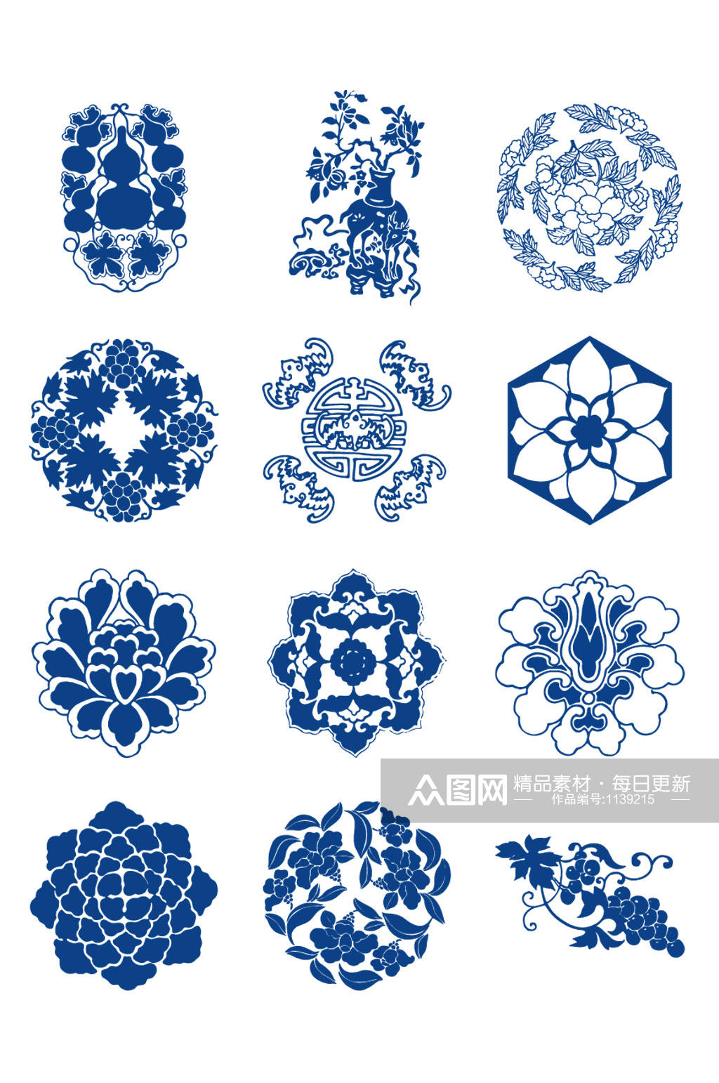 青花瓷花纹底纹中国风模板下载 编号 众图网 青花瓷花纹底纹中国风模板下载 编号 众图网