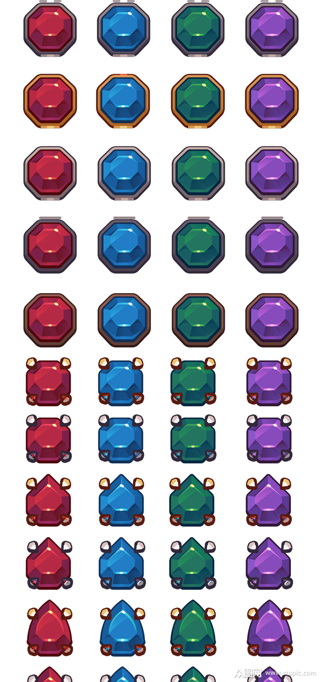 ai矢量游戏标识标志